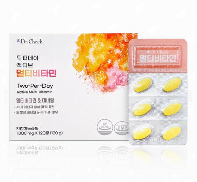 투퍼데이 액티브 멀티비타민 